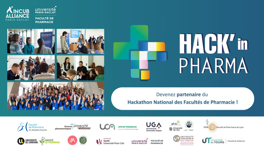 HACK'IN PHARMA, le Hackathon National des Facs de Pharma